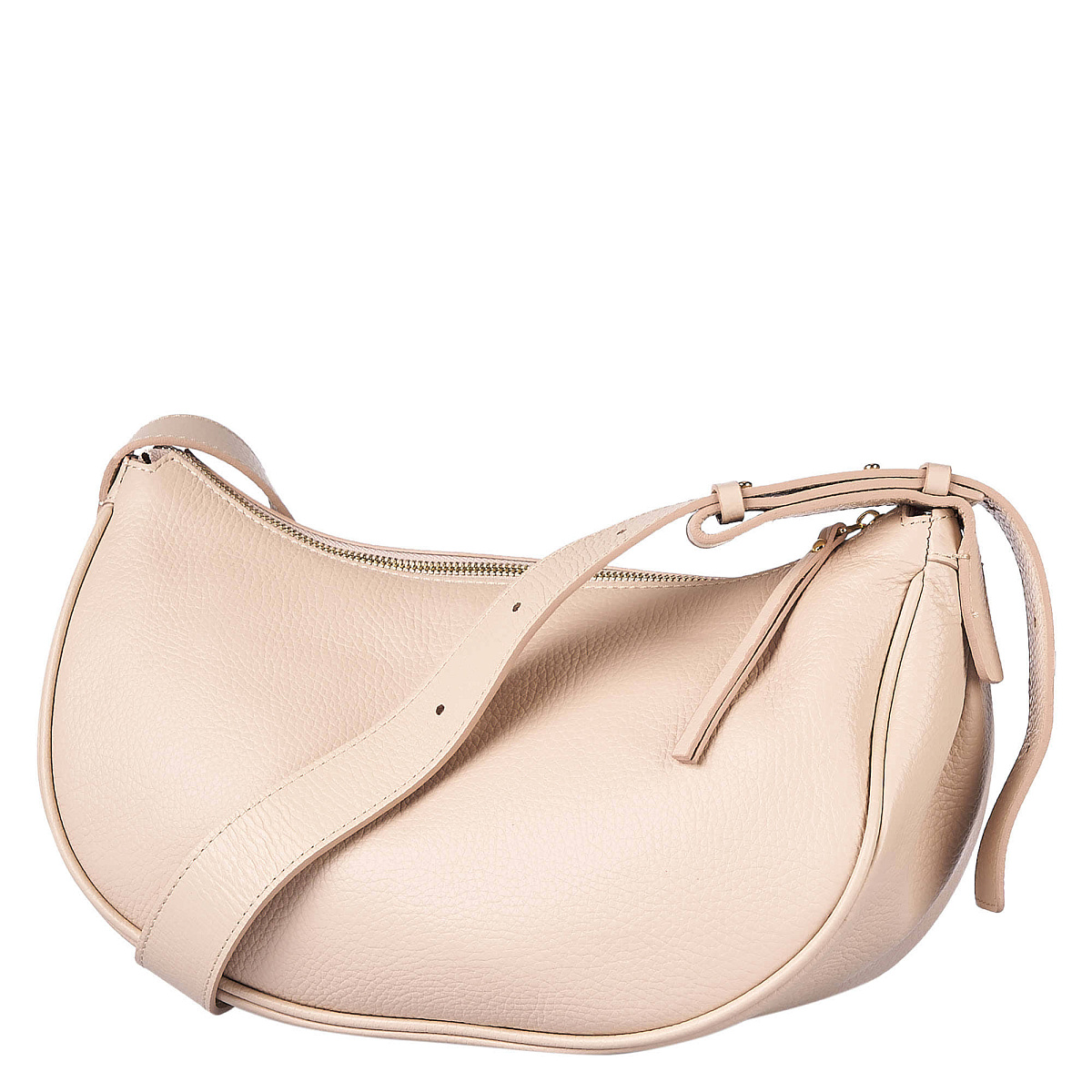 Женская сумка Dr. Koffer из натуральной кожи бежевая