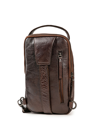 Рюкзак Dr.Koffer из натуральной кожи коричневый