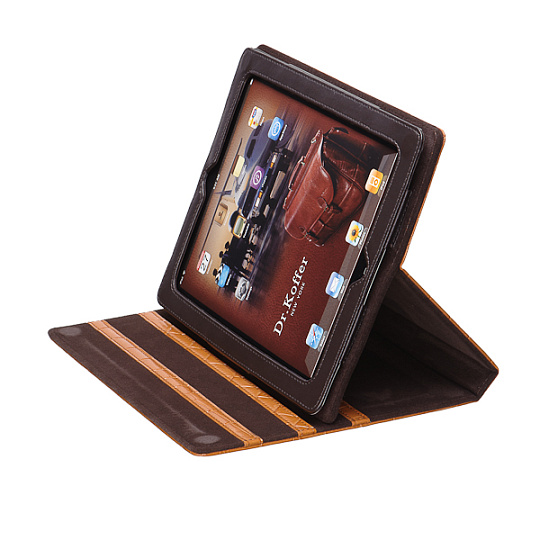 Чехол для iPad 9.7"-2/3/4/AIR из натуральной кожи Dr.Koffer