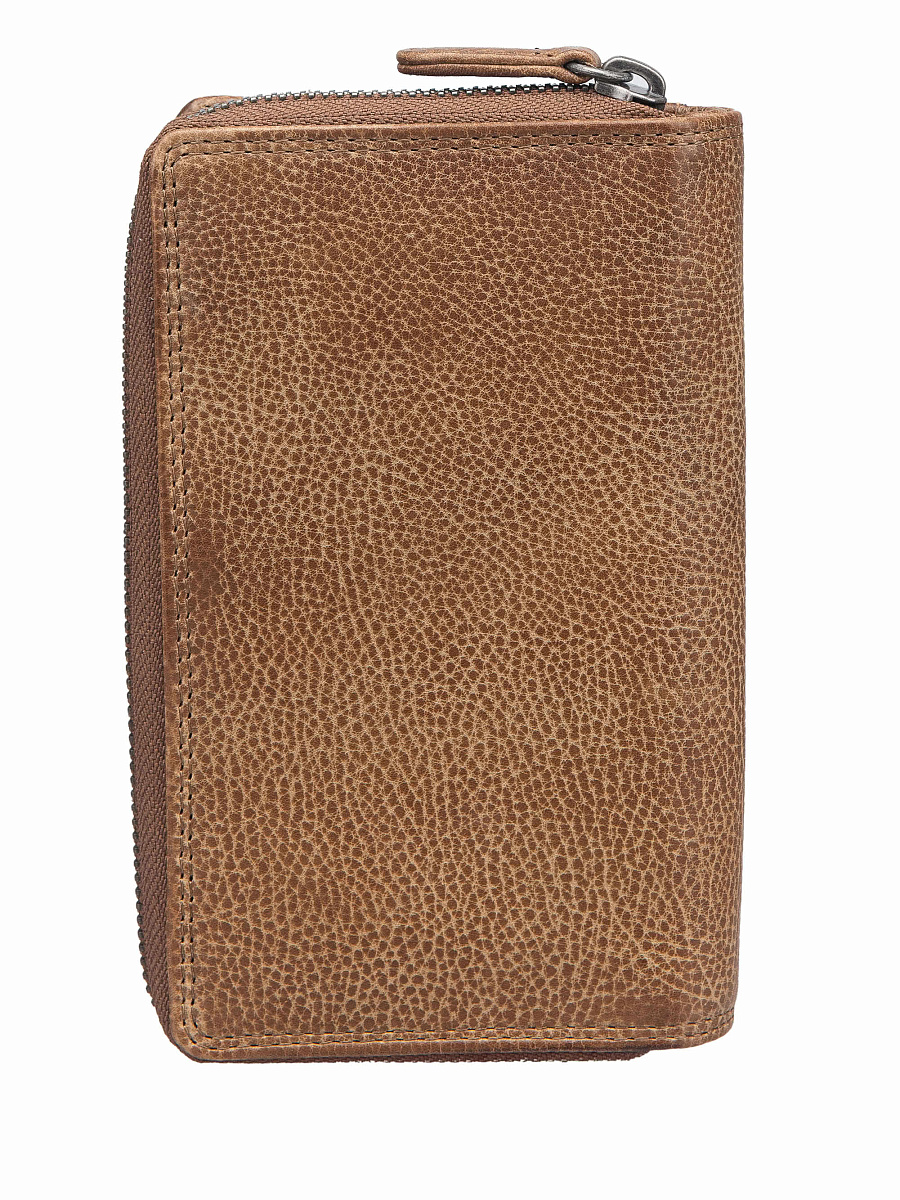 Портмоне Dr.Koffer из натуральной кожи коричневое
