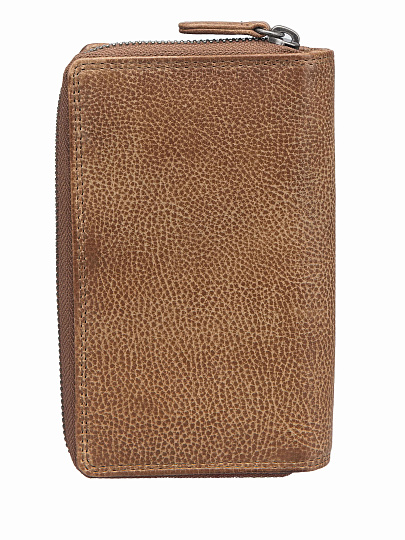 Портмоне Dr.Koffer из натуральной кожи коричневое
