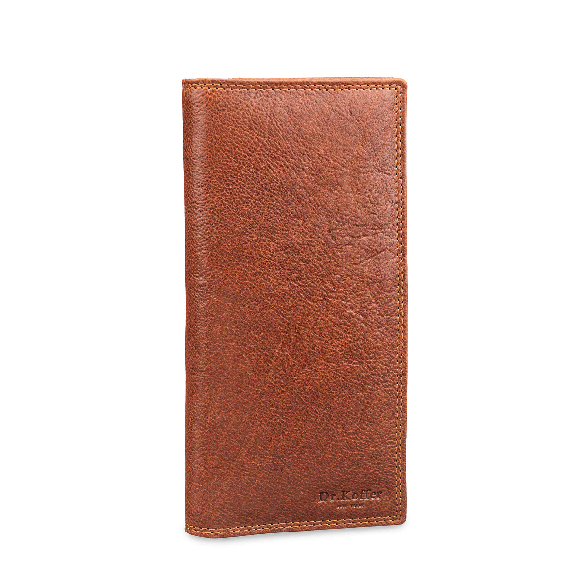Портмоне Dr.Koffer из натуральной кожи светло-коричневое