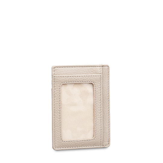 Кредитница Dr.Koffer из натуральной кожи белая