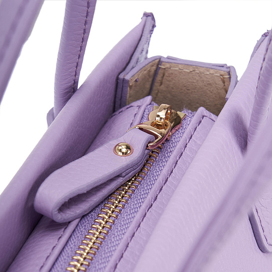 Женская сумка Dr. Koffer из натуральной кожи розовая