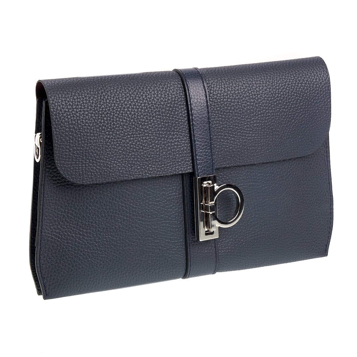 Женская сумка Dr. Koffer из натуральной кожи синяя