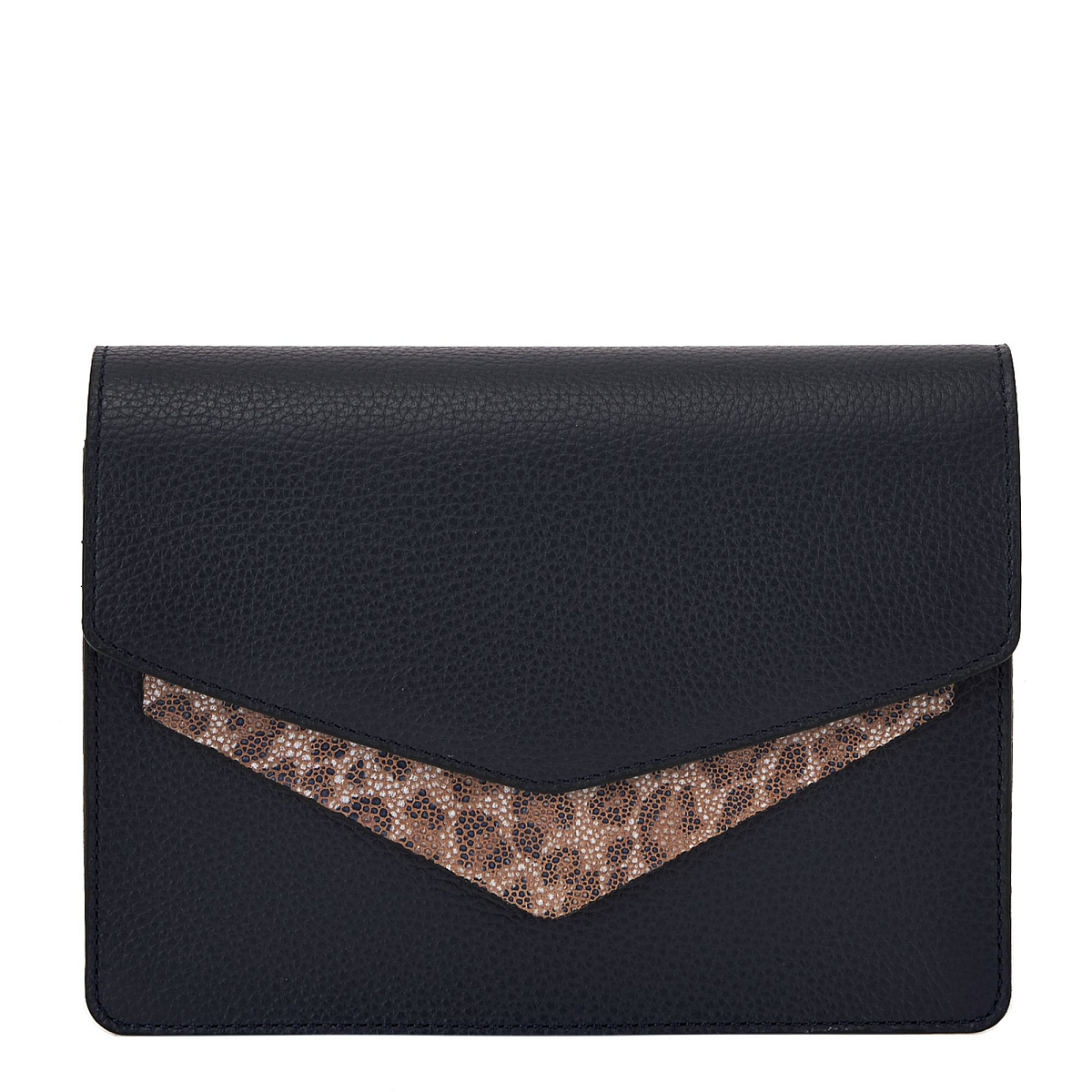 Женская сумка Dr. Koffer из натуральной кожи синяя