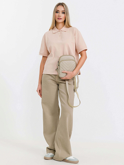 Рюкзак Dr.Koffer из натуральной кожи бежевый