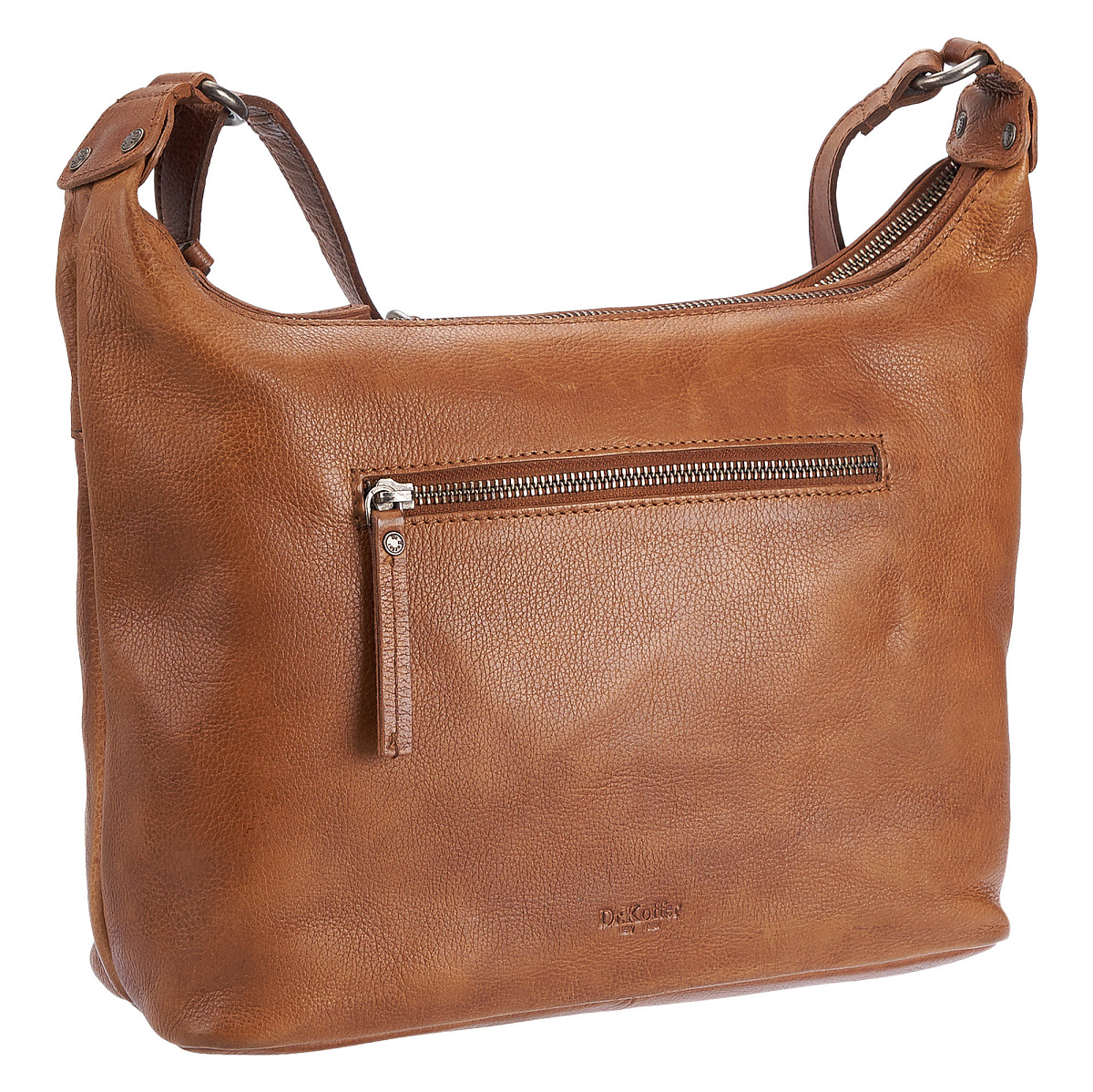 Женская сумка Dr.Koffer из натуральной кожи светло-коричневая