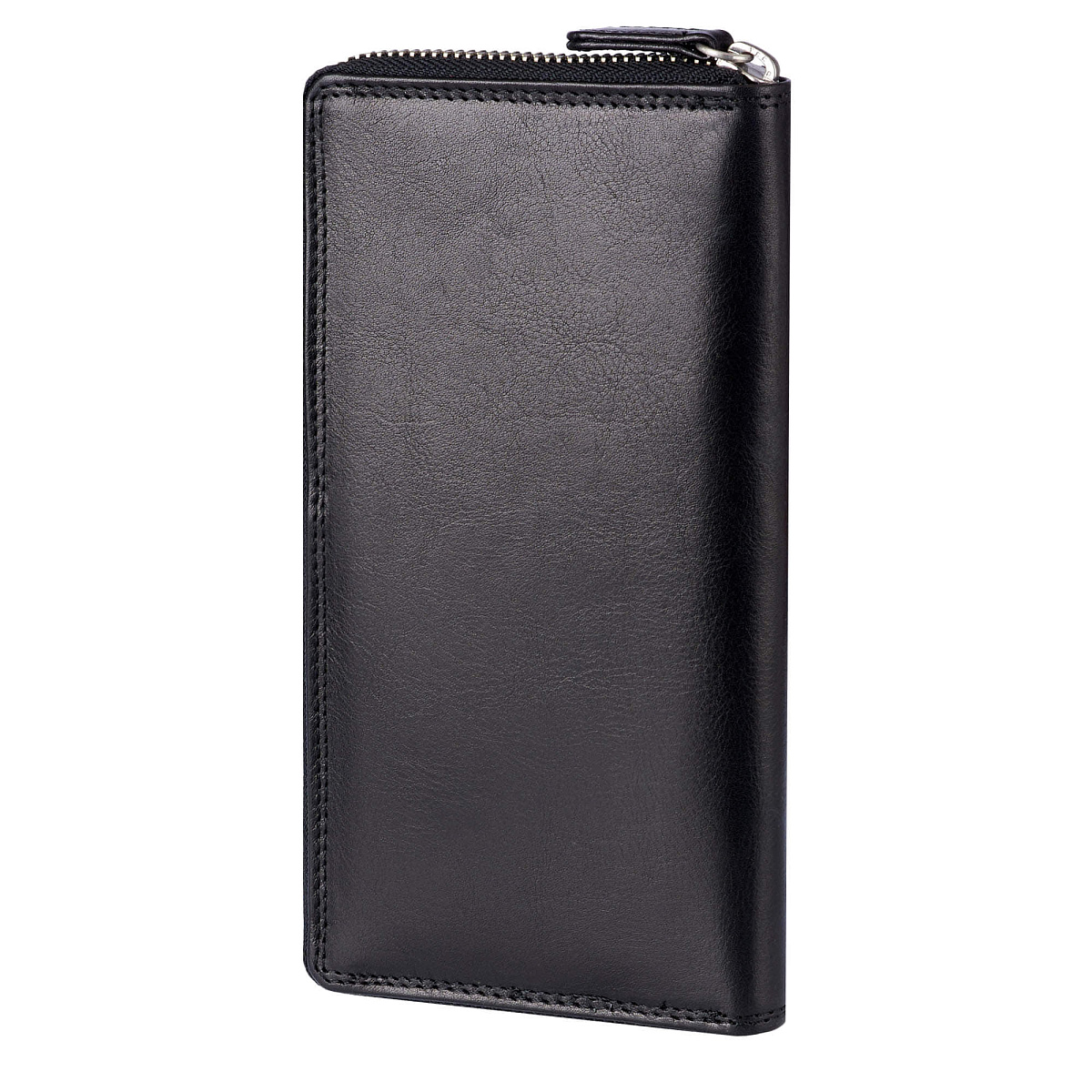 Портмоне Dr.Koffer из натуральной кожи черное