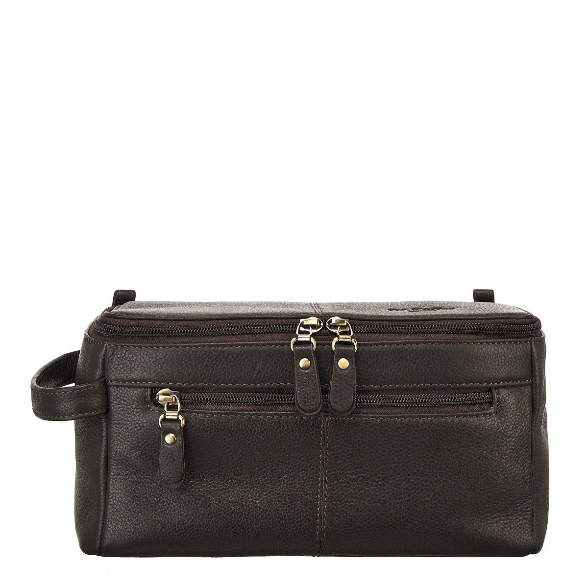 Несессер Dr.Koffer из натуральной кожи коричневый