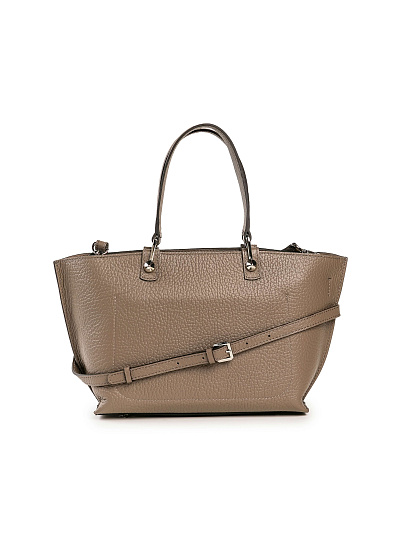 Женская сумка Dr. Koffer из натуральной кожи коричневая