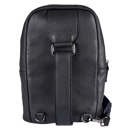 Рюкзак Dr. Koffer из натуральной кожи черный