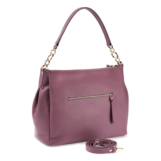 Женская сумка  Dr. Koffer из натуральной кожи розовая