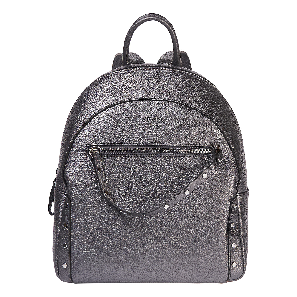 Серебристый рюкзак Dr. Koffer 5253L-82