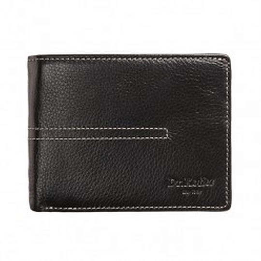 Портмоне Dr.Koffer из натуральной кожи черное