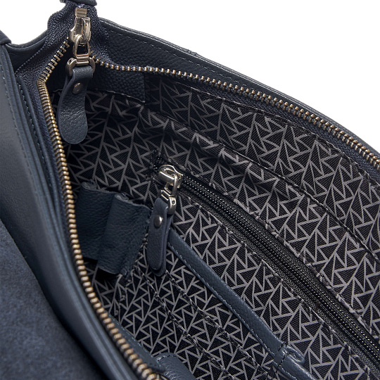 Рюкзак Dr.Koffer из натуральной кожи синий