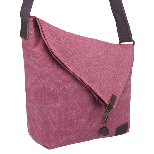 Сумка через плечо Dr.Koffer из канваса и натуральной кожи