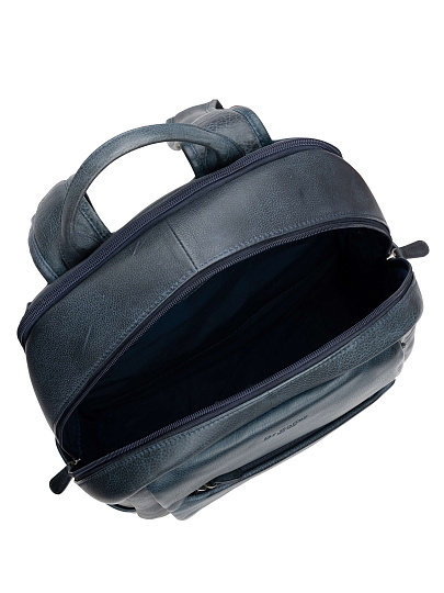 Рюкзак Dr. Koffer из натуральной кожи синий