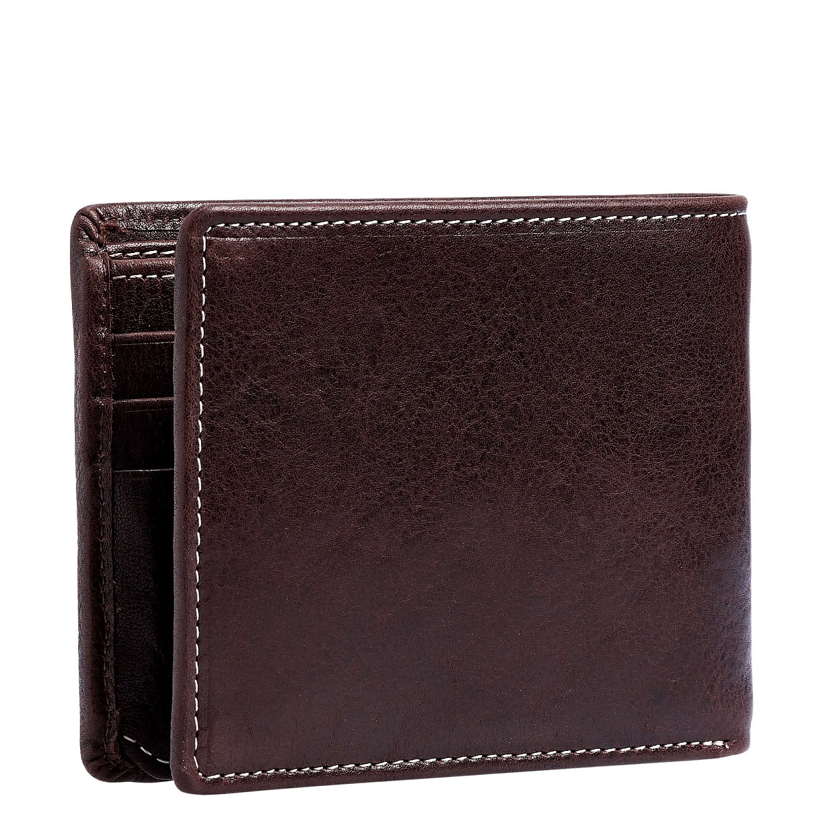 Портмоне Dr.Koffer из натуральной кожи коричневое