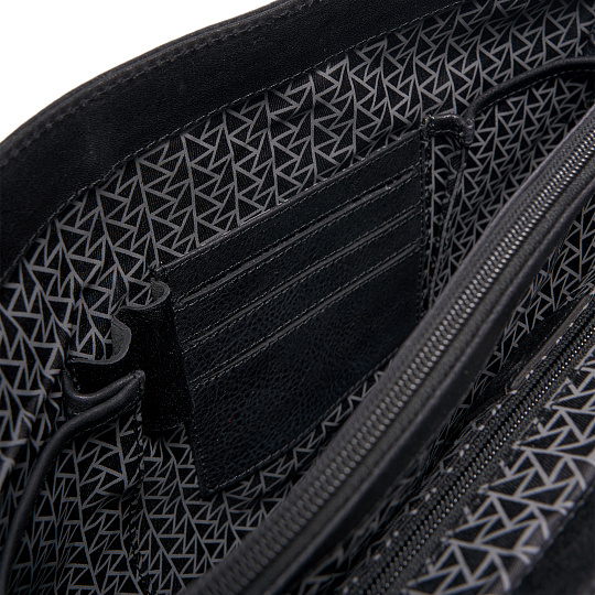 Портфель Dr.Koffer из натуральной кожи черный