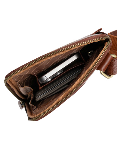 Рюкзак Dr. Koffer из натуральной кожи светло-коричневый