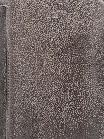 Рюкзак Dr. Koffer из натуральной кожи серый