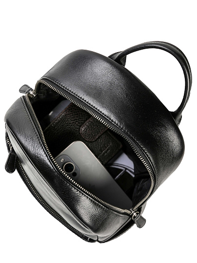 Рюкзак Dr.Koffer из натуральной кожи черный