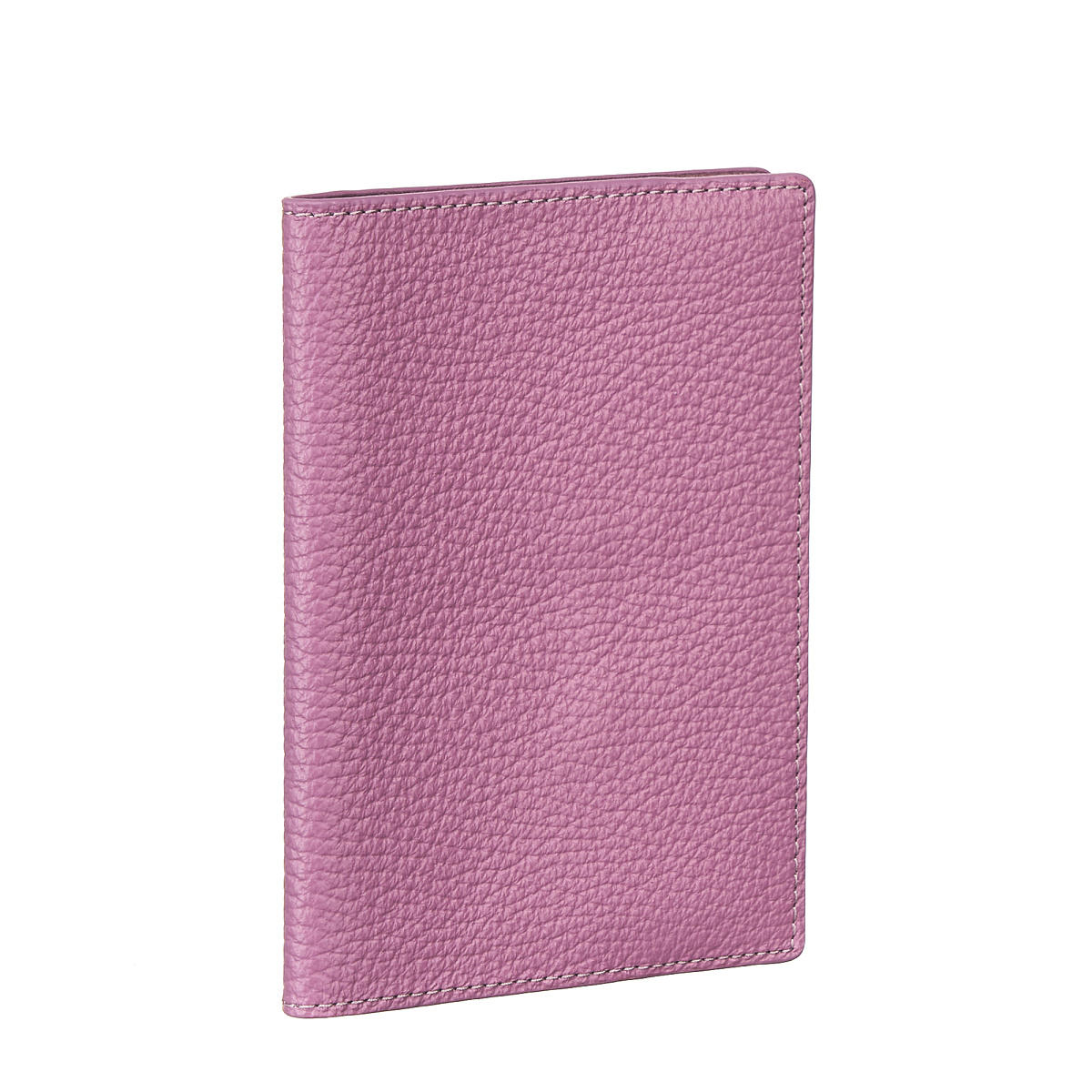 Обложка для паспорта Dr.Koffer из натуральной кожи розовая
