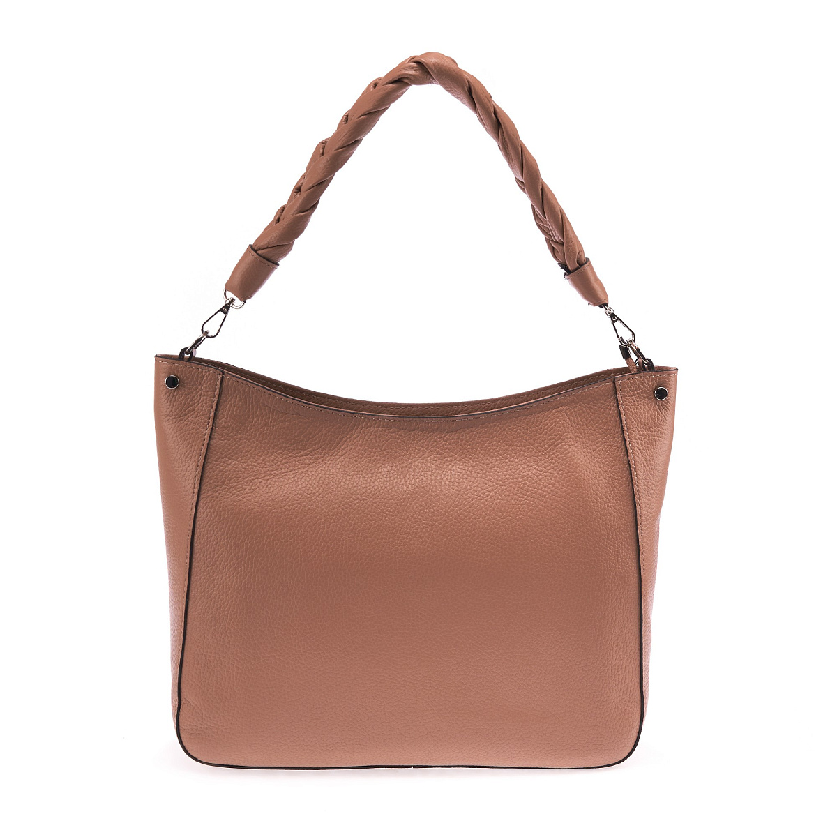 Женская сумка Dr. Koffer из натуральной кожи коричневая