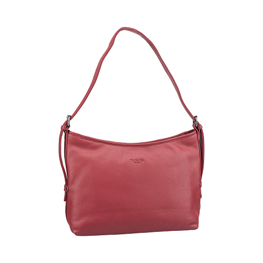 Женская сумка Dr.Koffer из натуральной кожи бордовая