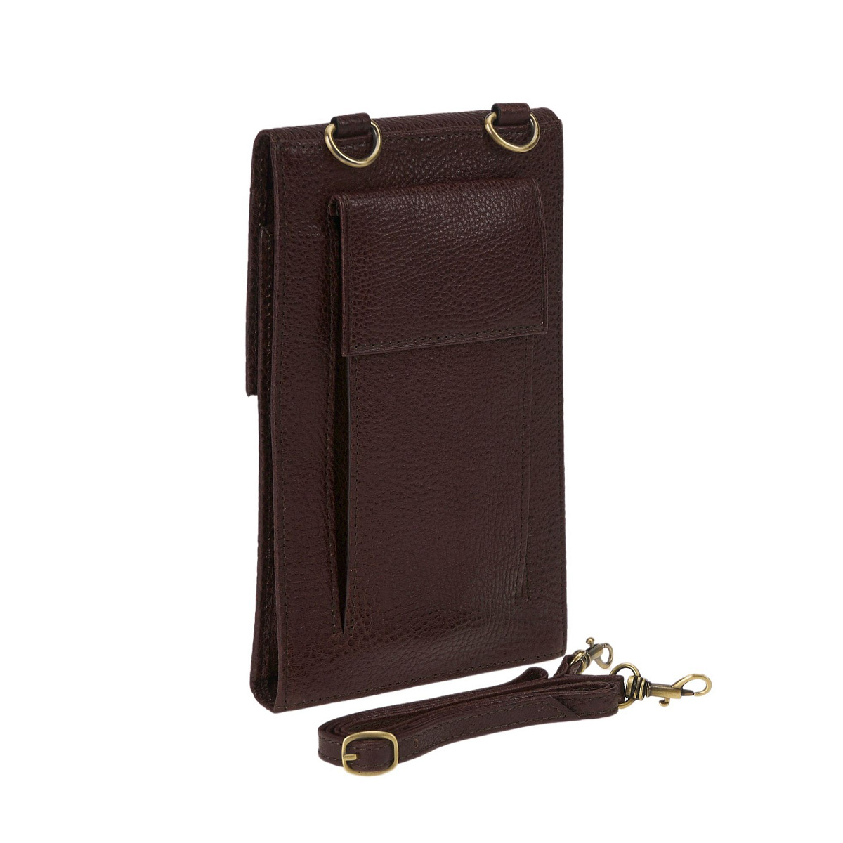 Нагрудный кошелек дорожный Dr.Koffer из натуральной кожи