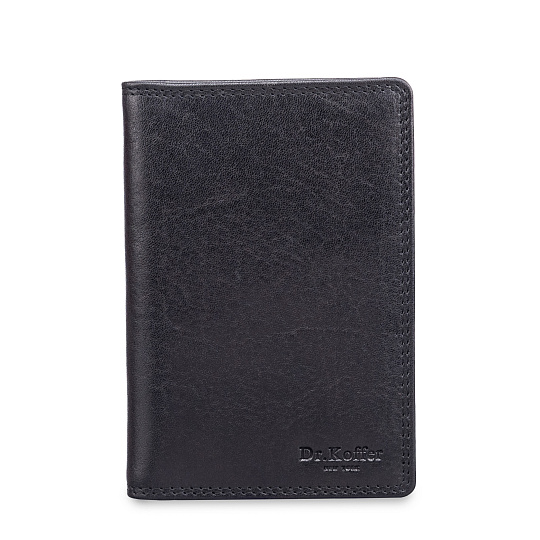 Обложка для паспорта/автодок из натуральной кожи Dr. Koffer