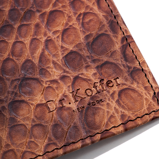 Обложка для паспорта из натуральной кожи Dr. Koffer