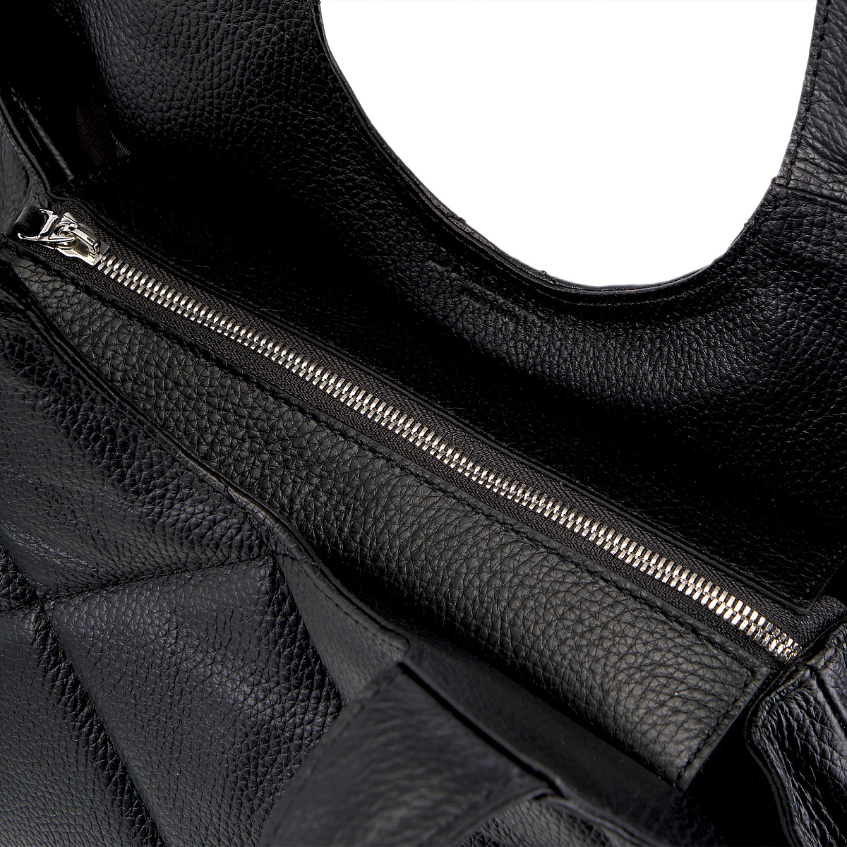 Женская сумка Dr. Koffer из натуральной кожи черная