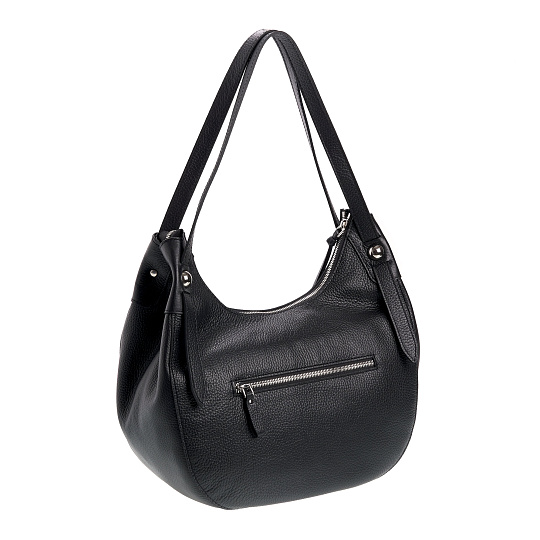 Женская сумка Dr.Koffer из натуральной кожи черная