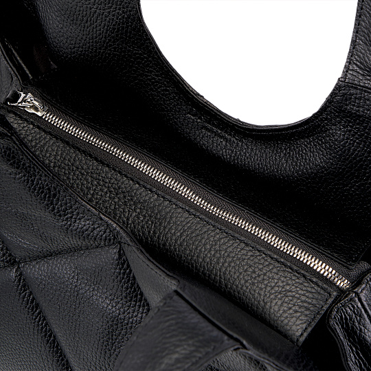 Женская сумка Dr. Koffer из натуральной кожи черная