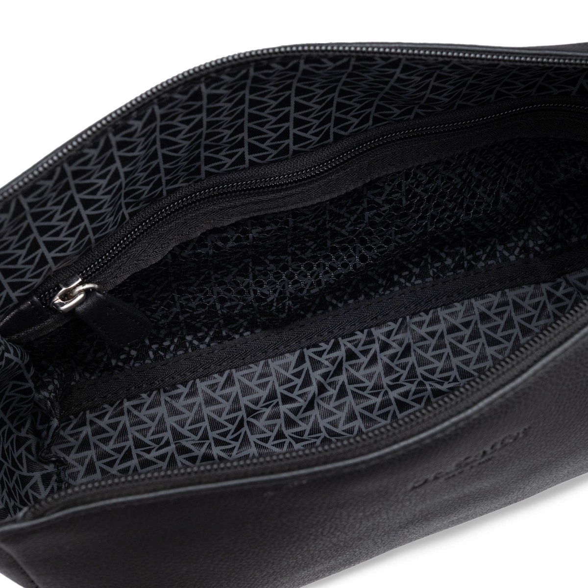 Несессер Dr. Koffer из натуральной кожи черный