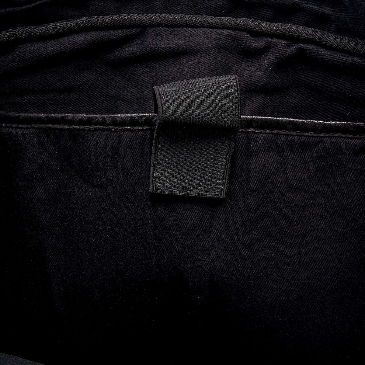 Деловая сумка Dr.Koffer из натуральной кожи черная