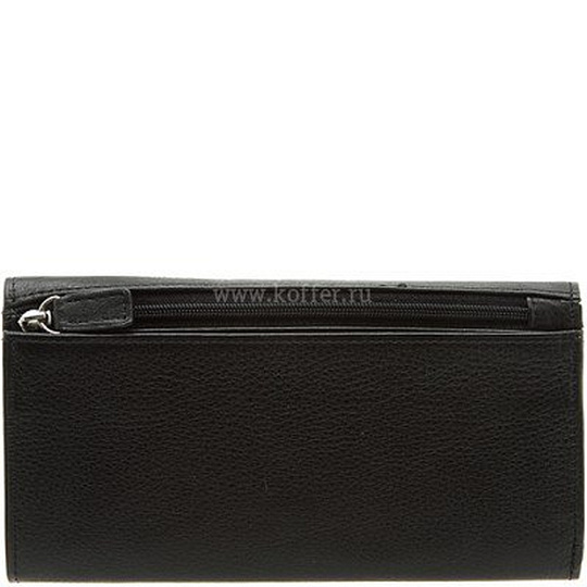 Кошелек Dr.Koffer из натуральной кожи черный