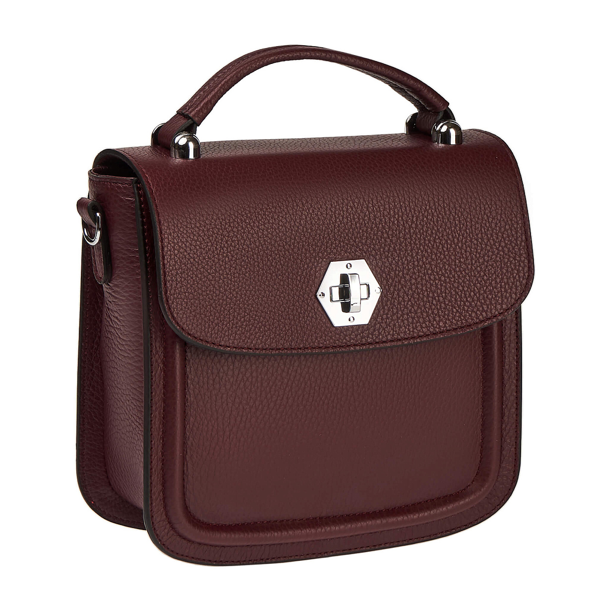 Бордовый сэтчел Dr.Koffer 5546S-03