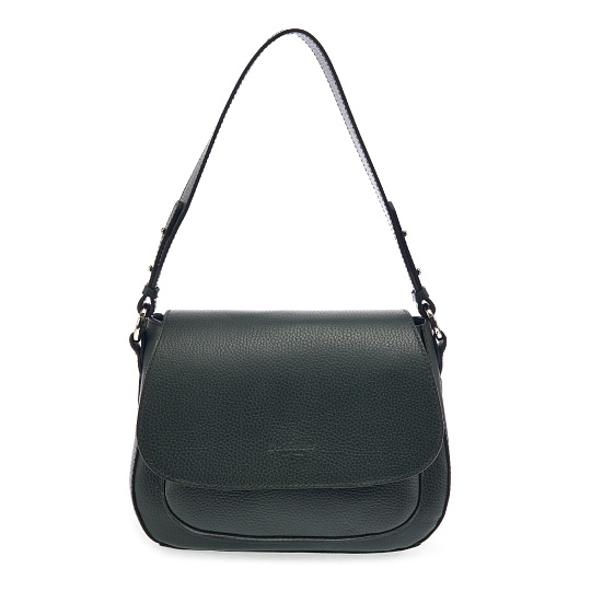 Женская сумка Dr. Koffer из натуральной кожи зеленая