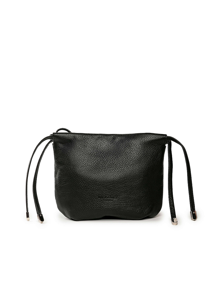 Женская сумка Dr. Koffer из натуральной кожи черная