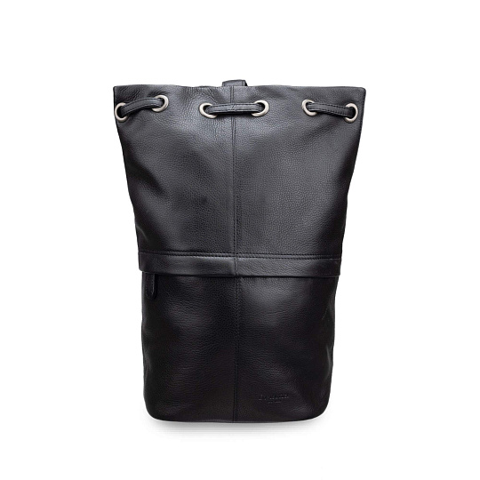 Рюкзак Dr.Koffer из натуральной кожи черный
