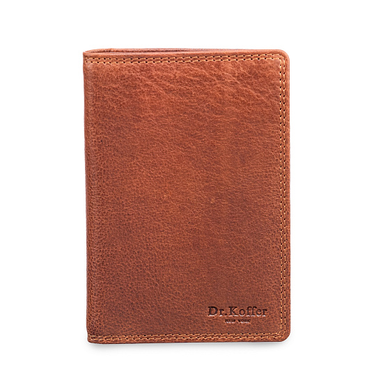 Обложка для автодокументов из натуральной кожи Dr. Koffer