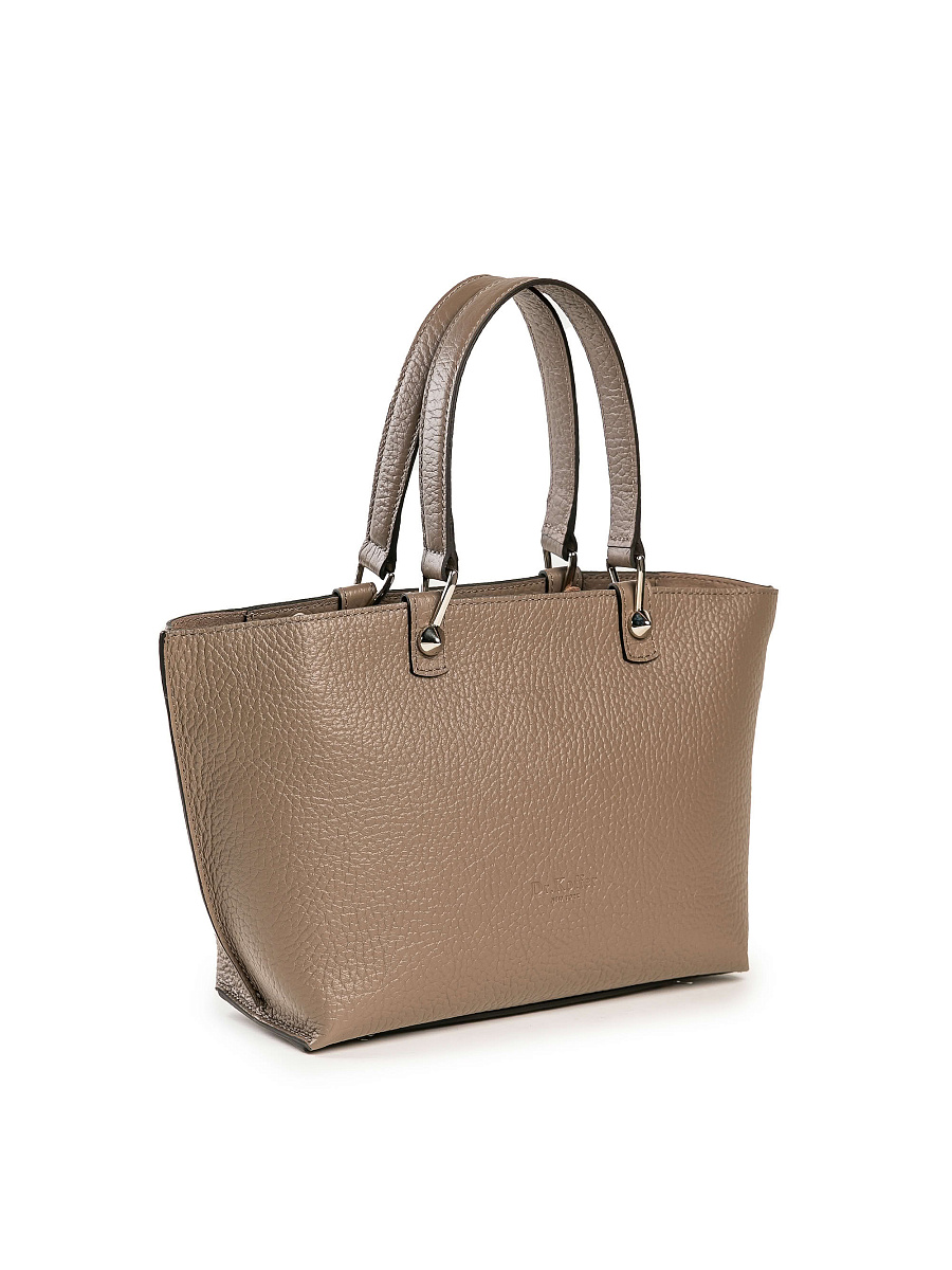 Женская сумка Dr. Koffer из натуральной кожи коричневая