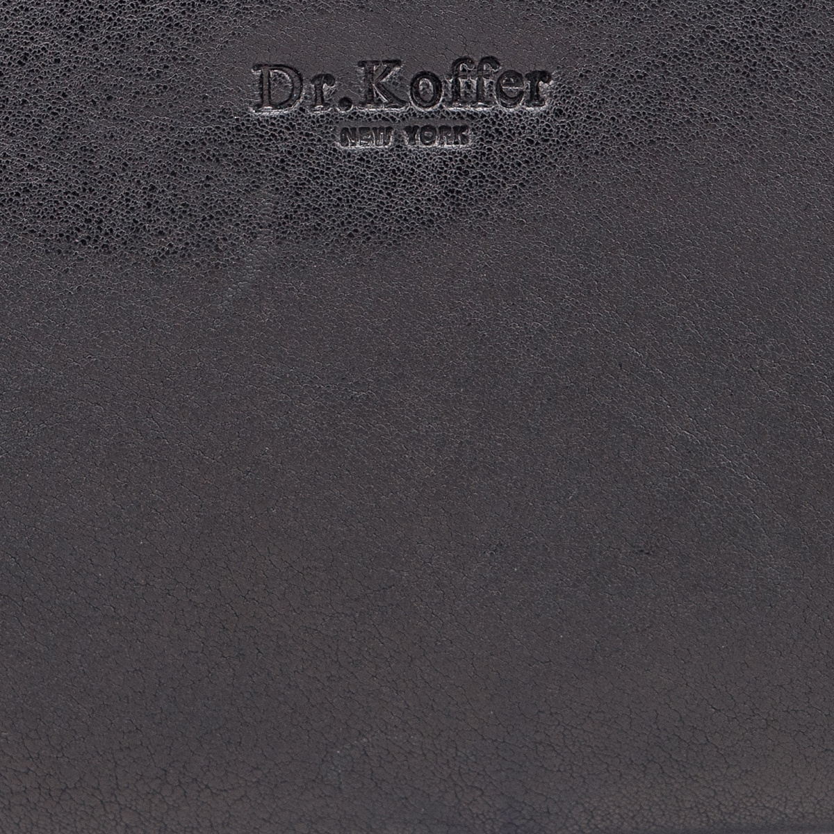Ключница Dr.Koffer из натуральной кожи черная