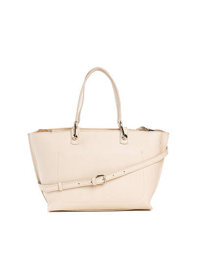 Женская сумка Dr. Koffer из натуральной кожи белая