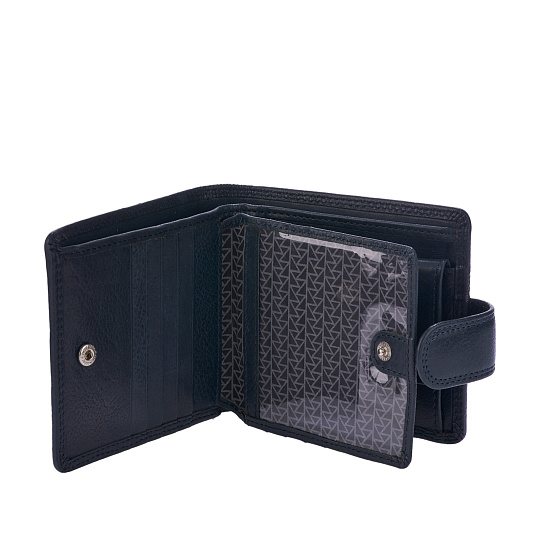 Портмоне Dr.Koffer из натуральной кожи синее