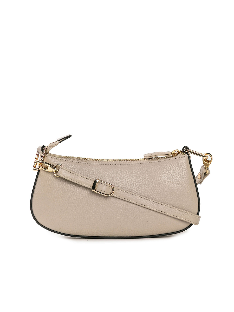 Женская сумка Dr. Koffer из натуральной кожи бежевая