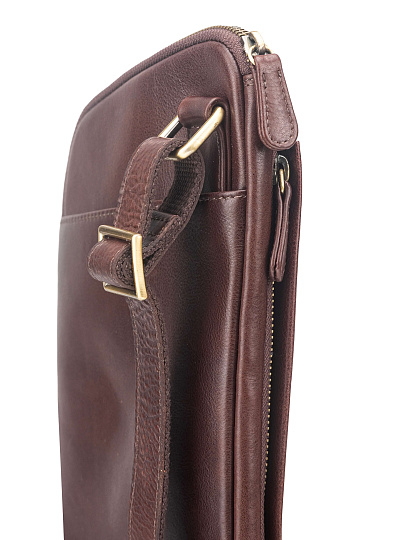 Рюкзак Dr. Koffer из натуральной кожи коричневый